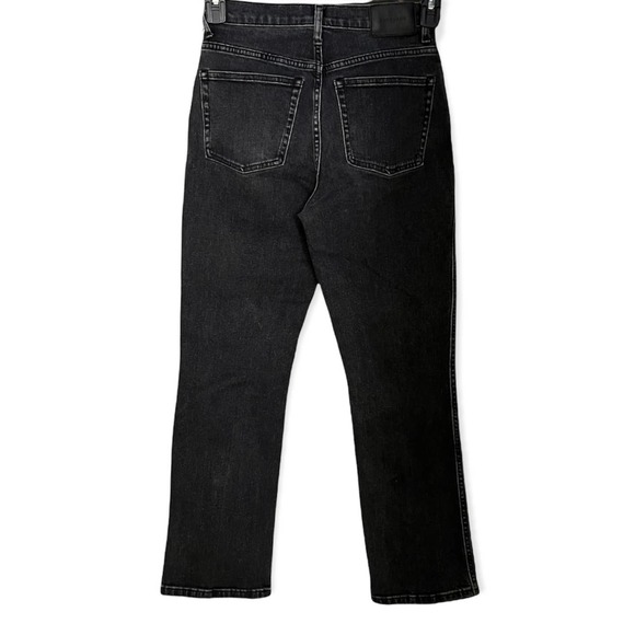 Everlane Blogger Favorite The Cheeky Bootcut Jean In Washed Black Size 26 Reg - Picture 4 of 9